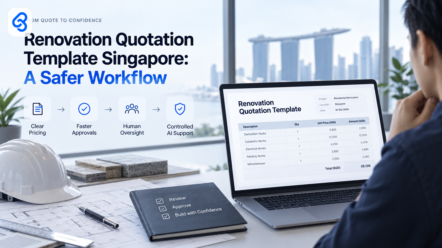 Renovation Quotation Template Singapore: A Safer Workflow