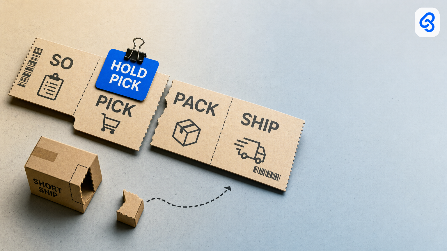 Sales-order fulfilment exception desk for Singapore SMEs: named HOLD PICK when confirm, pick, pack, or ship disagrees